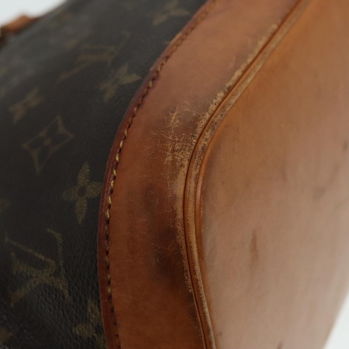 LOUIS VUITTON Monogram Alma Hand Bag M51130 LV Auth 92020