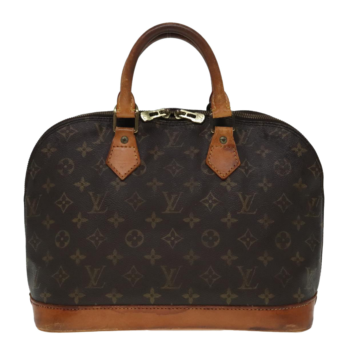 LOUIS VUITTON Monogram Alma Hand Bag M51130 LV Auth 92020