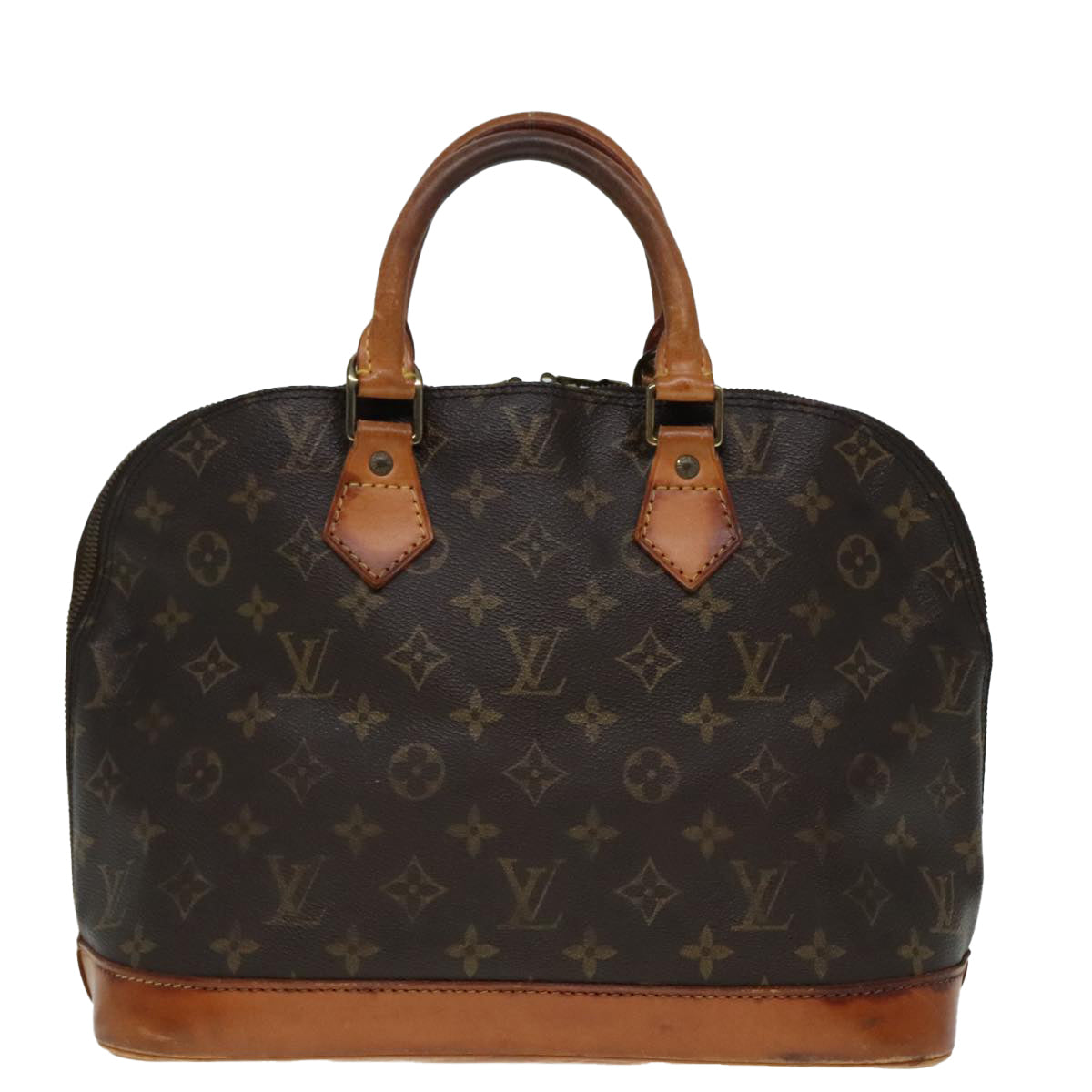 LOUIS VUITTON Monogram Alma Hand Bag M51130 LV Auth 92020