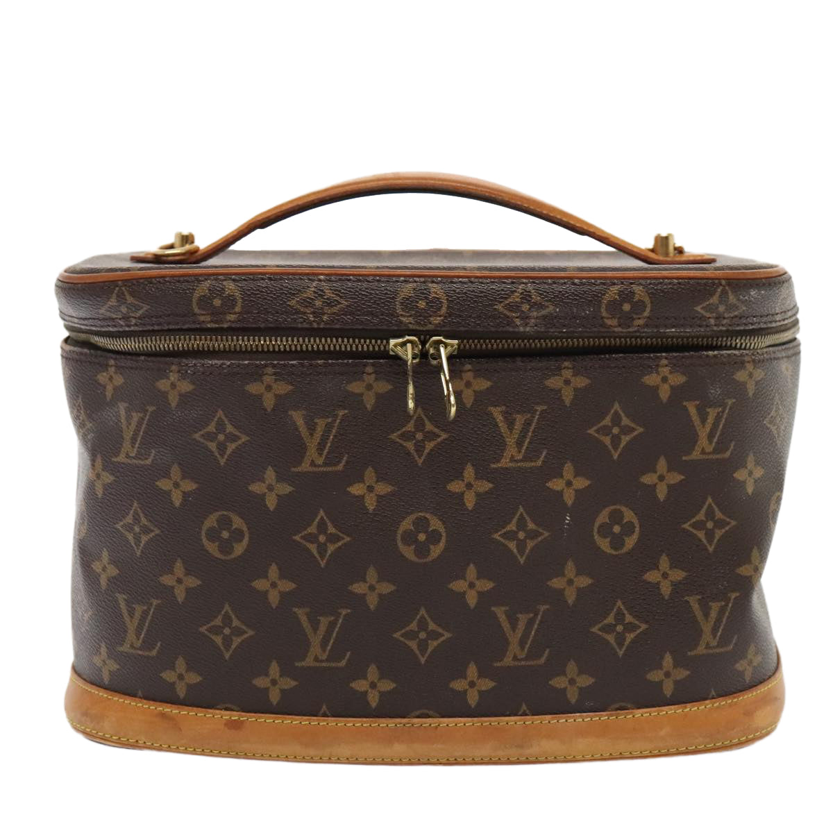 LOUIS VUITTON Monogram Nice Hand Bag M47280 LV Auth 92021