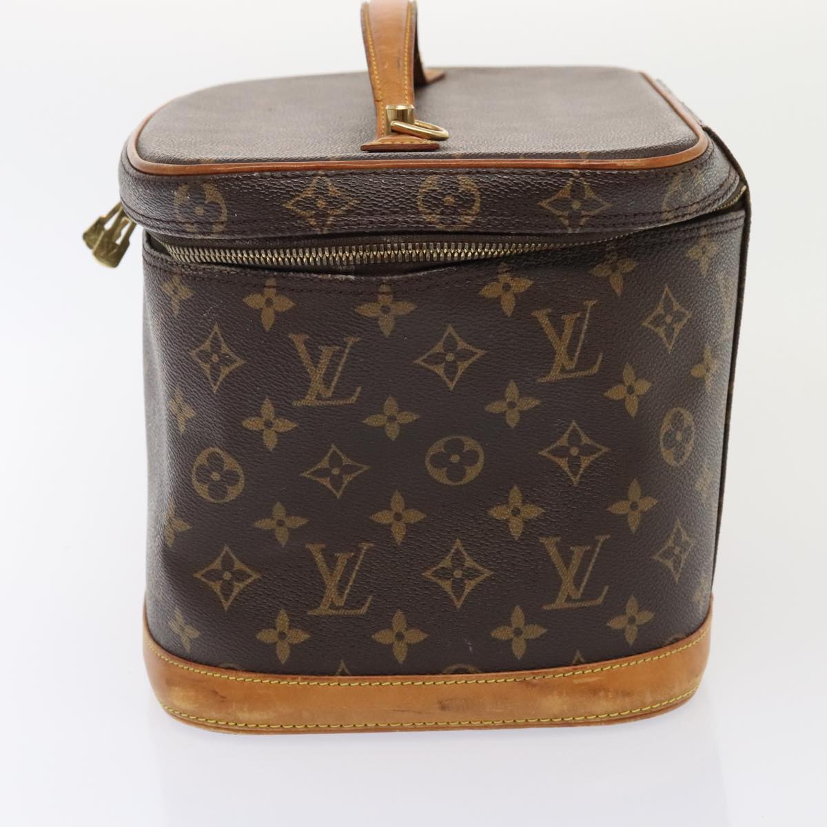 LOUIS VUITTON Monogram Nice Hand Bag M47280 LV Auth 92021