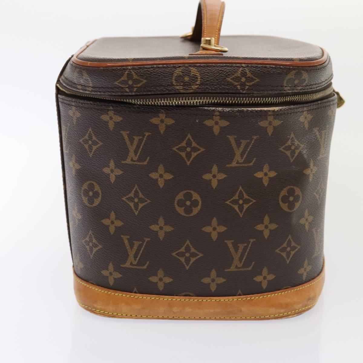 LOUIS VUITTON Monogram Nice Hand Bag M47280 LV Auth 92021