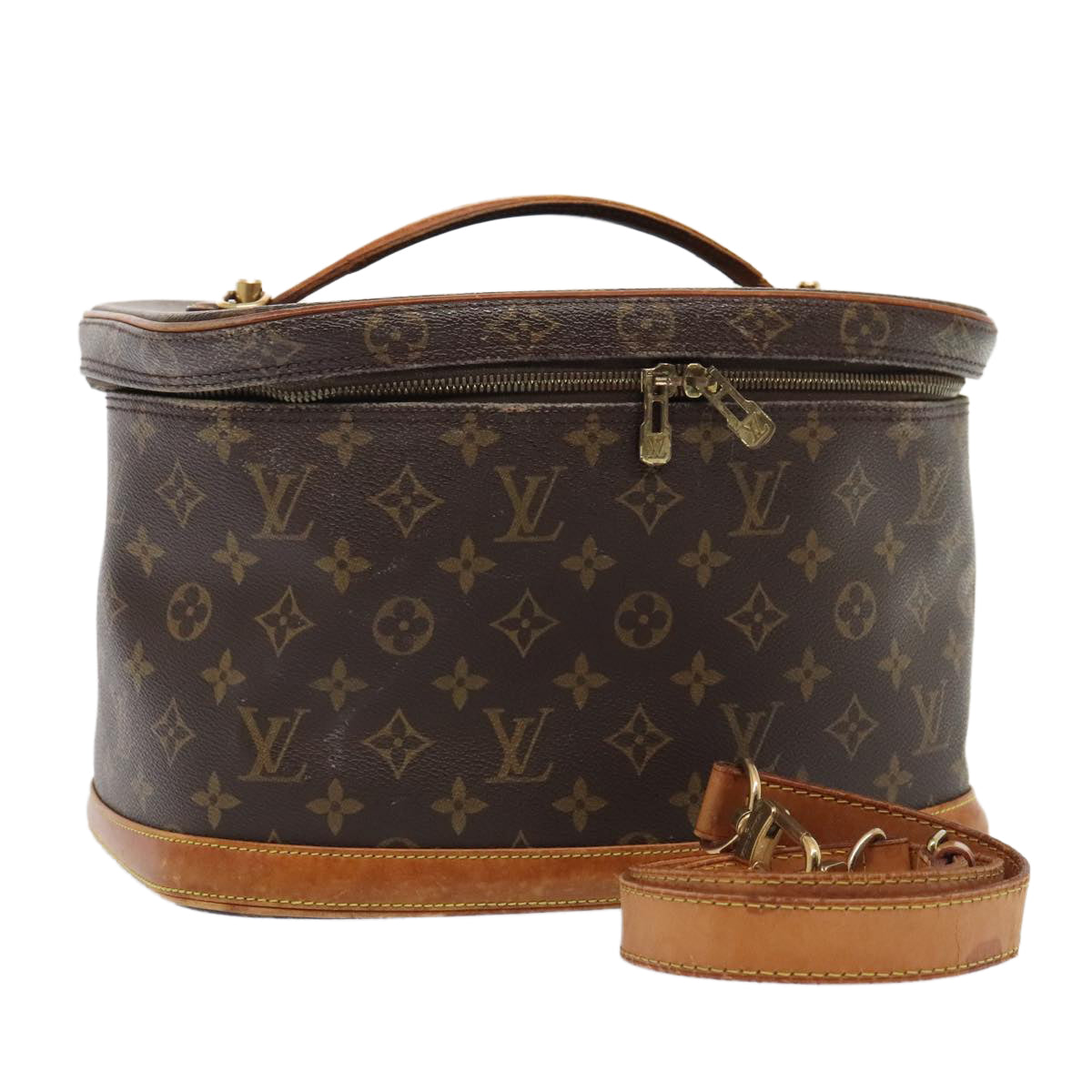 LOUIS VUITTON Monogram Nice Hand Bag M47280 LV Auth 92022