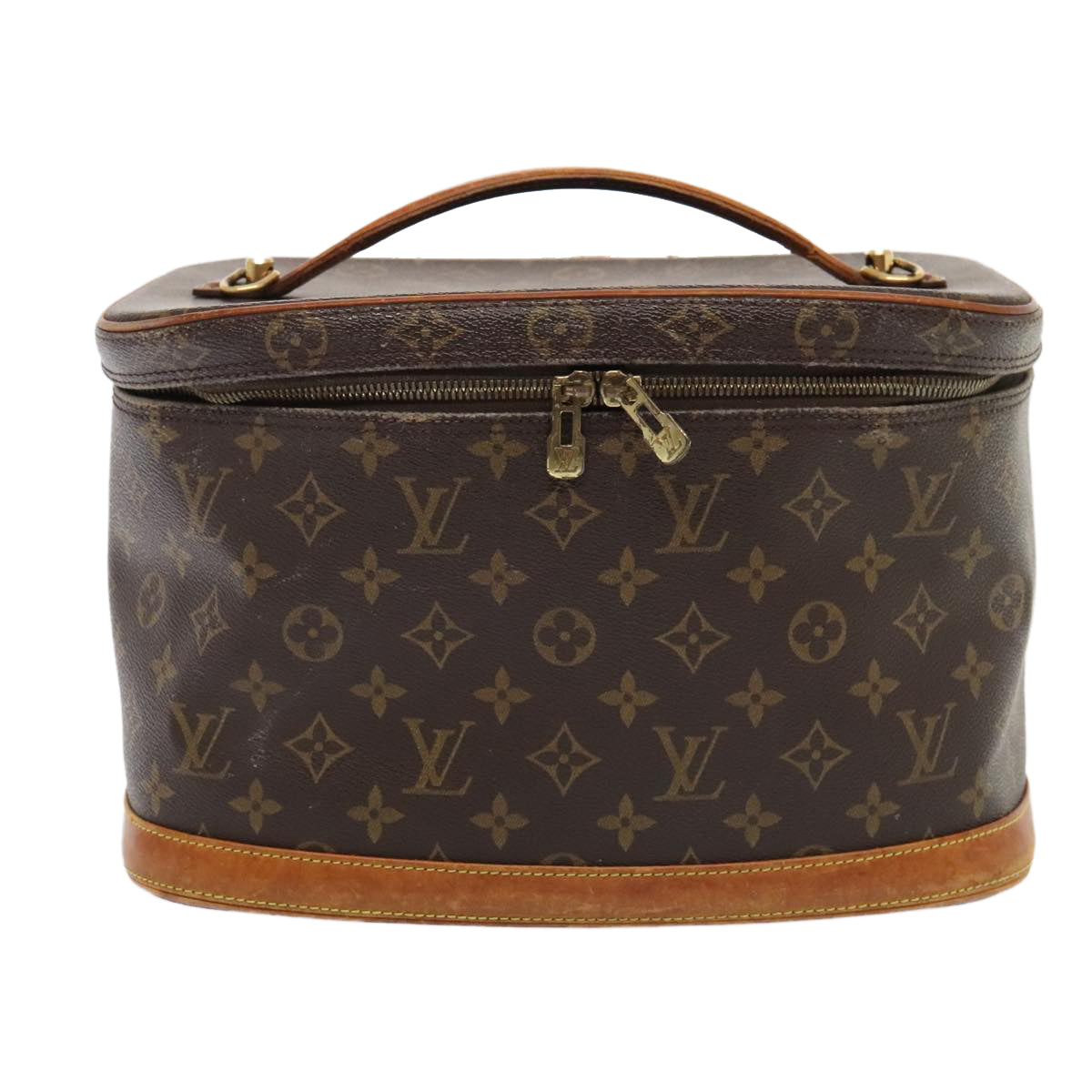 LOUIS VUITTON Monogram Nice Hand Bag M47280 LV Auth 92022