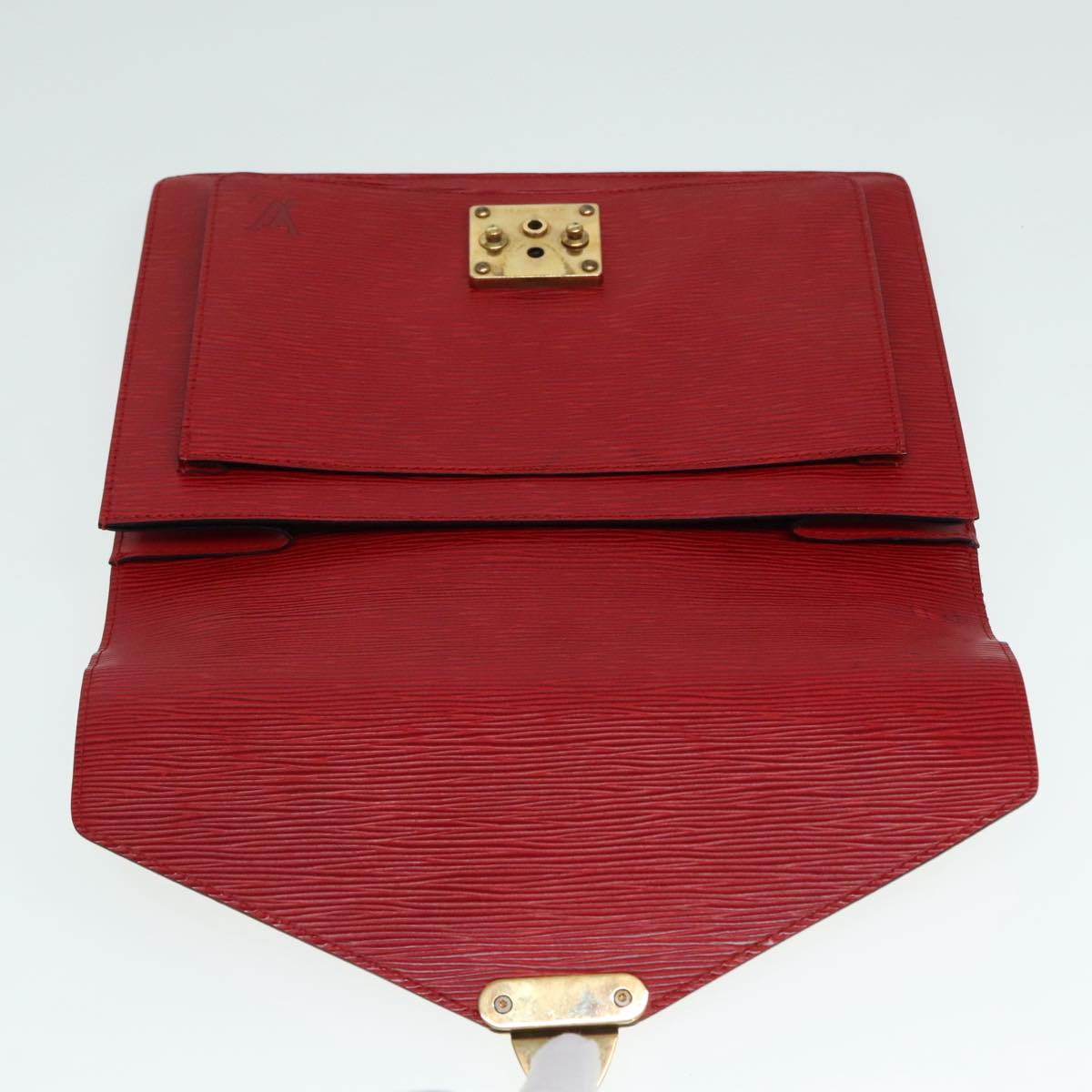 LOUIS VUITTON Epi Monceau 28 Hand Bag Red M40783 LV Auth 92029