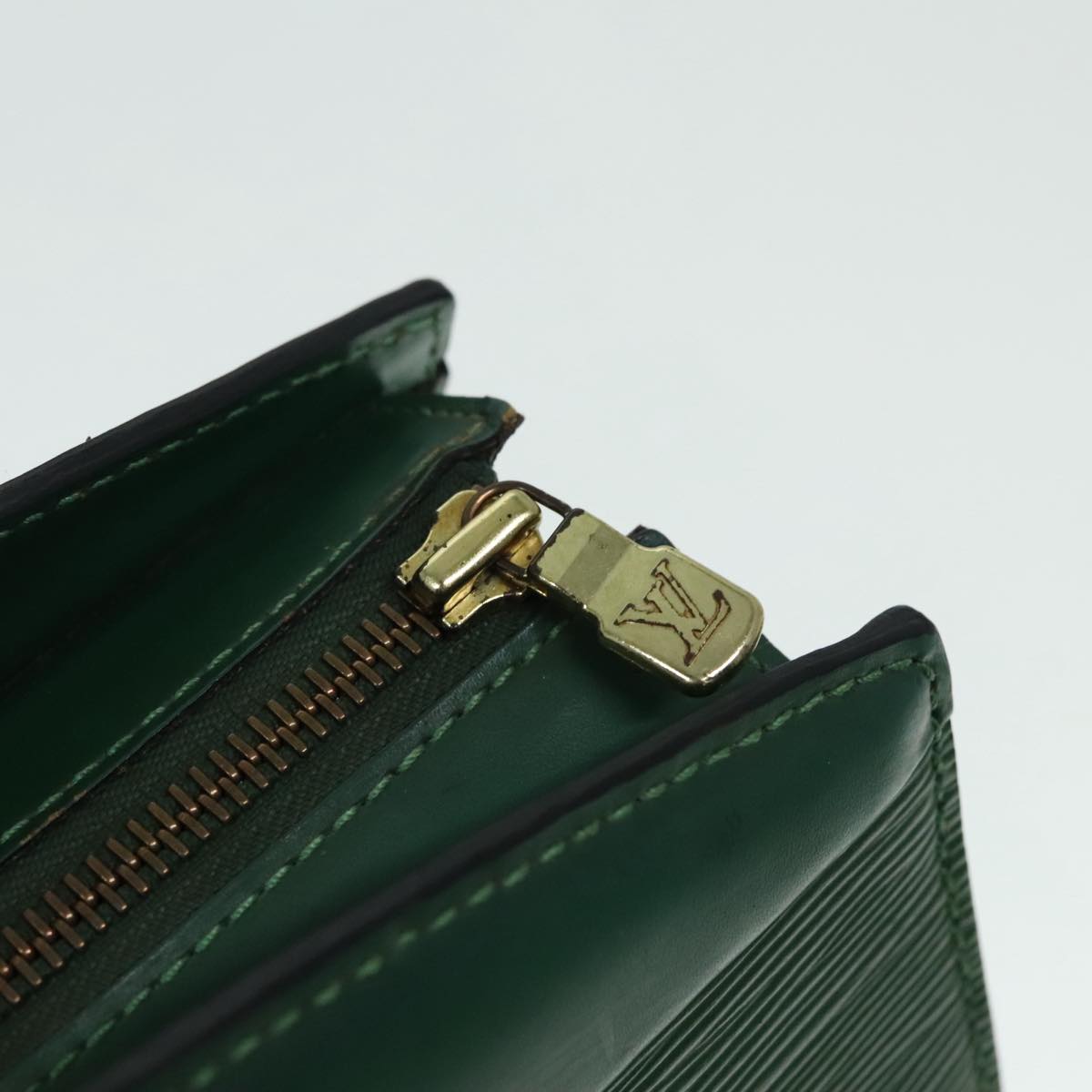 LOUIS VUITTON Epi Riviera Hand Bag Green M48184 LV Auth 92054