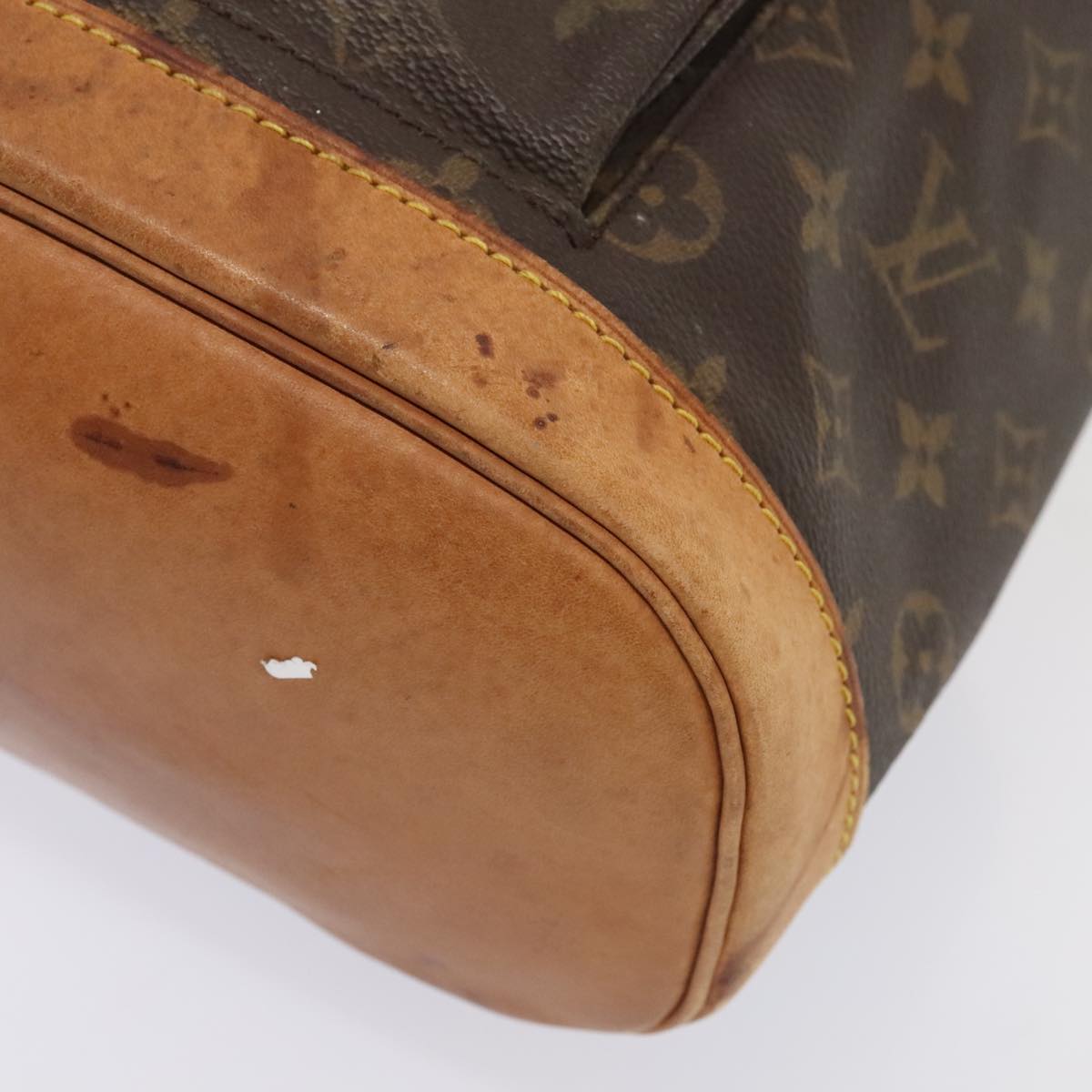 LOUIS VUITTON Monogram Montsouris MM Backpack M51136 LV Auth 92197