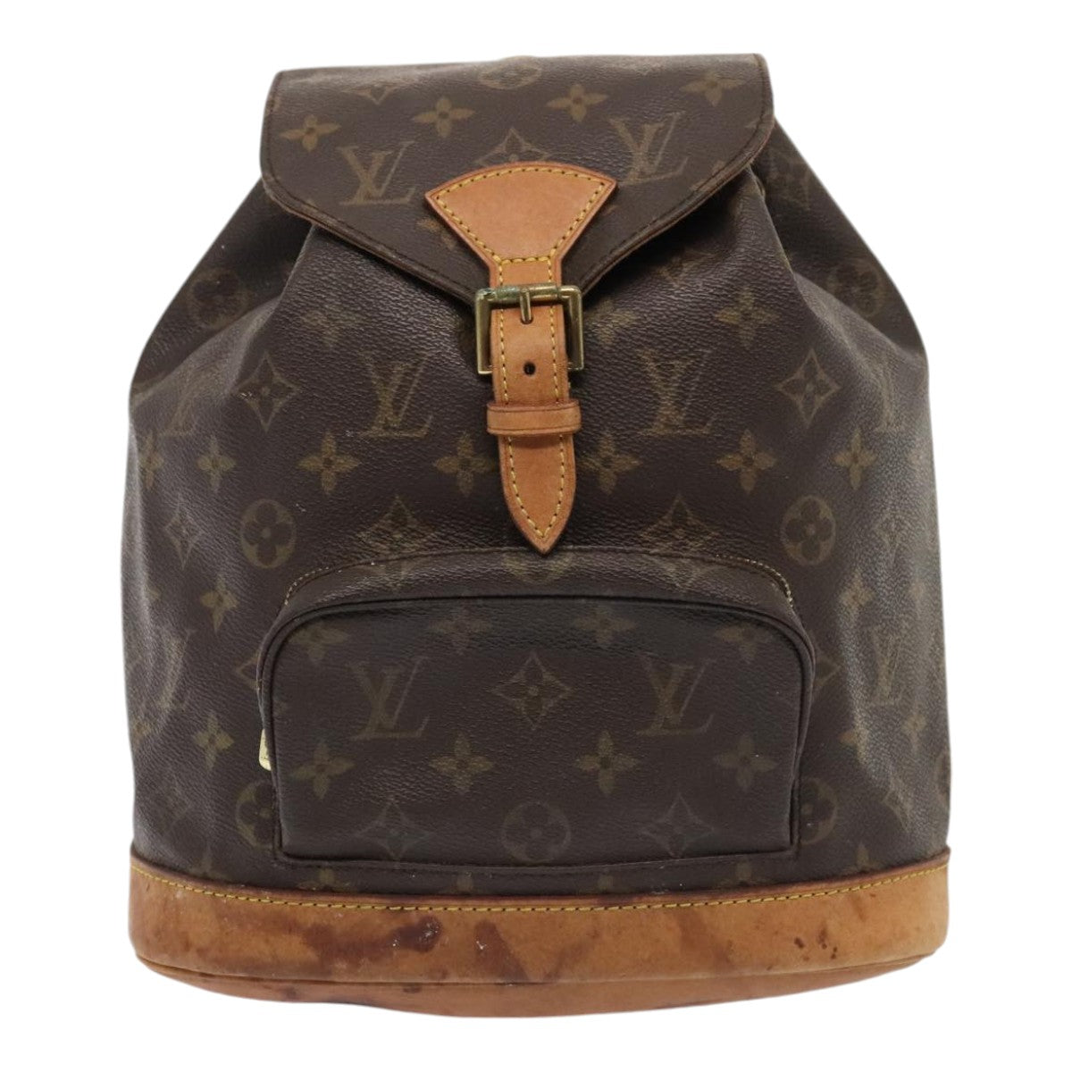 LOUIS VUITTON Monogram Montsouris MM Backpack M51136 LV Auth 92197