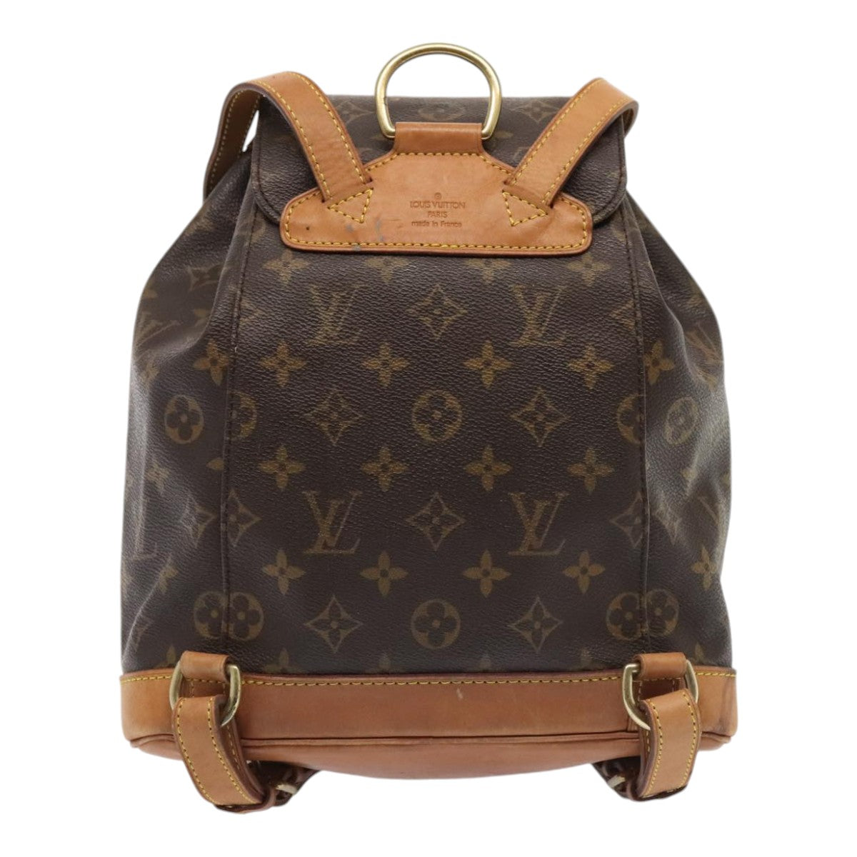 LOUIS VUITTON Monogram Montsouris MM Backpack M51136 LV Auth 92197