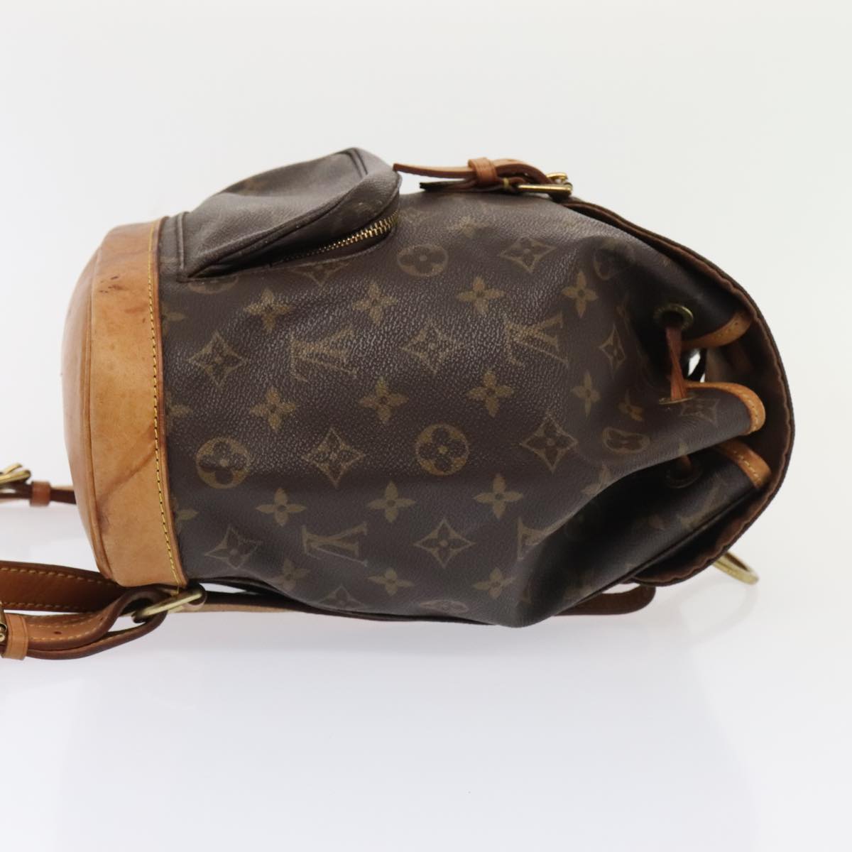 LOUIS VUITTON Monogram Montsouris MM Backpack M51136 LV Auth 92197