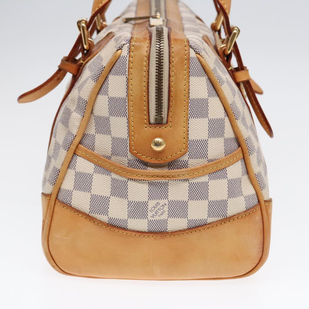 LOUIS VUITTON Damier Azur Berkeley Hand Bag N52001 LV Auth 92202