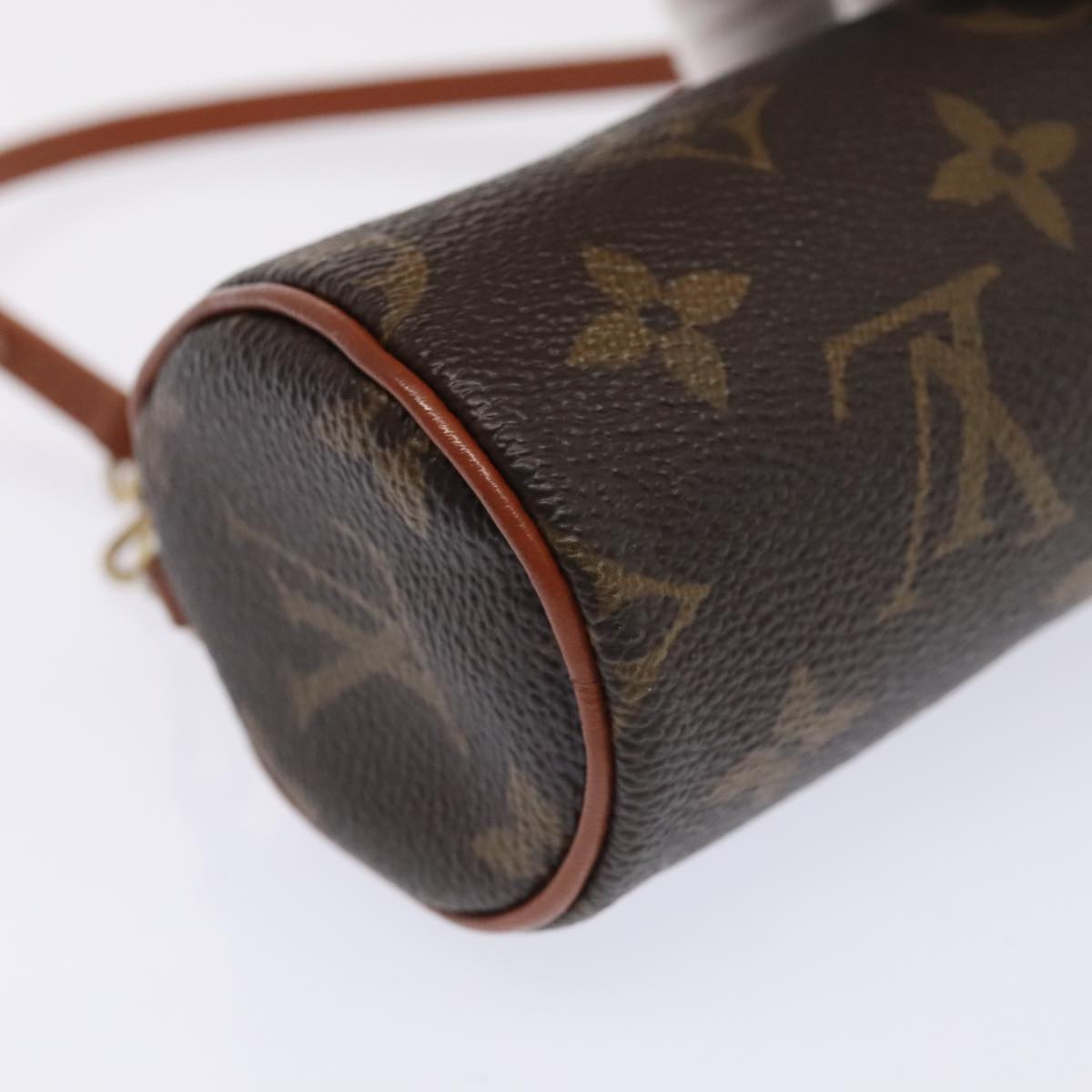 LOUIS VUITTON Monogram Papillon Pouch LV Auth 92206