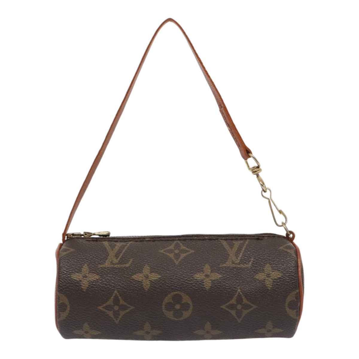 LOUIS VUITTON Monogram Papillon Pouch LV Auth 92206