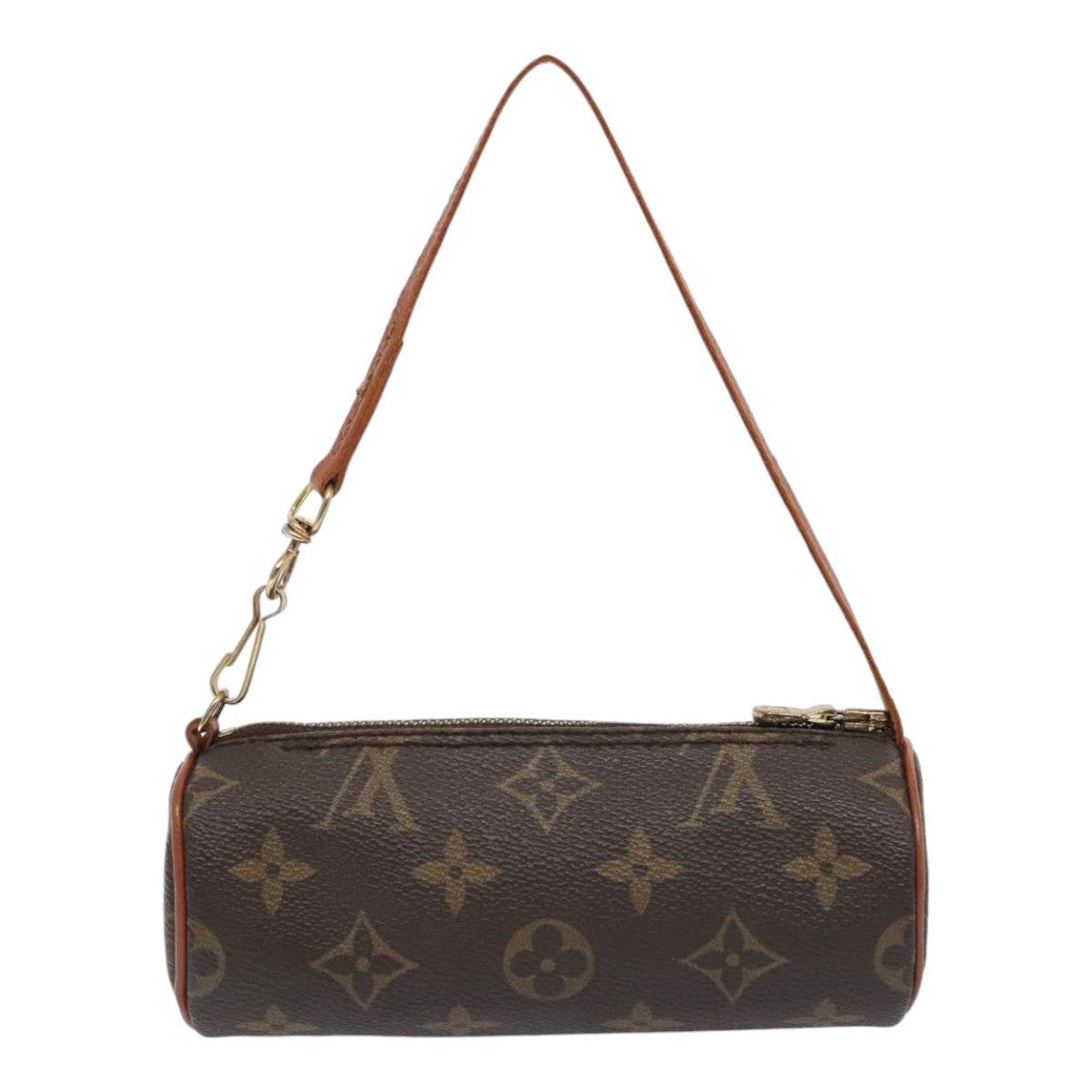 LOUIS VUITTON Monogram Papillon Pouch LV Auth 92206