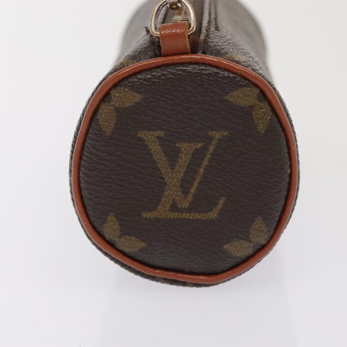 LOUIS VUITTON Monogram Papillon Pouch LV Auth 92206