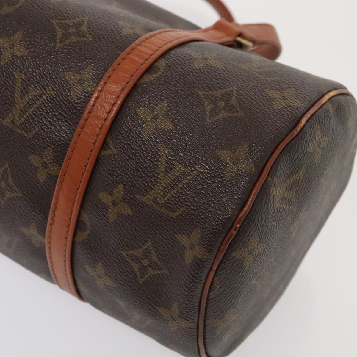 LOUIS VUITTON Monogram Papillon 30 Hand Bag M51385 LV Auth 92220