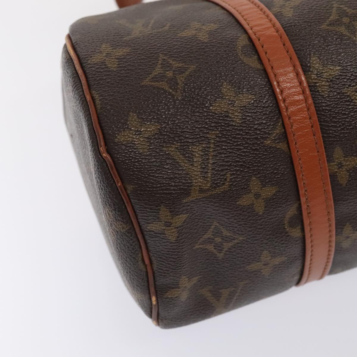 LOUIS VUITTON Monogram Papillon 30 Hand Bag M51385 LV Auth 92220