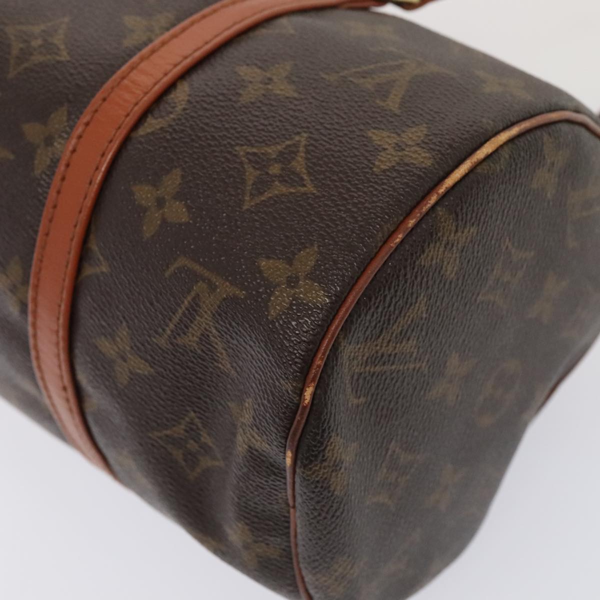 LOUIS VUITTON Monogram Papillon 30 Hand Bag M51385 LV Auth 92220