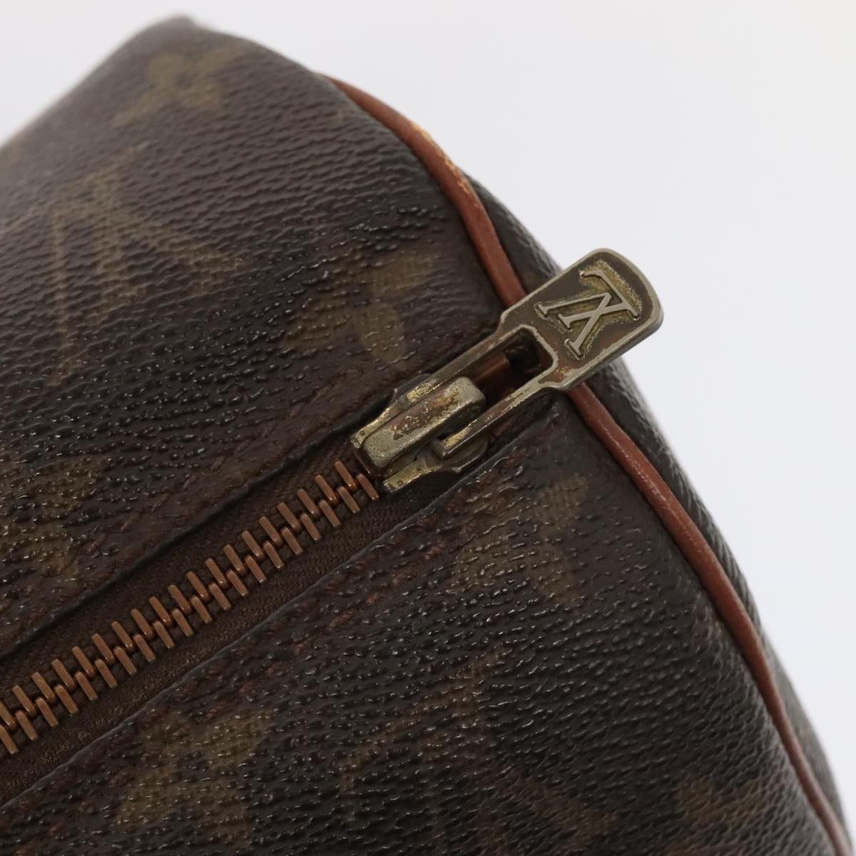 LOUIS VUITTON Monogram Papillon 30 Hand Bag M51385 LV Auth 92220