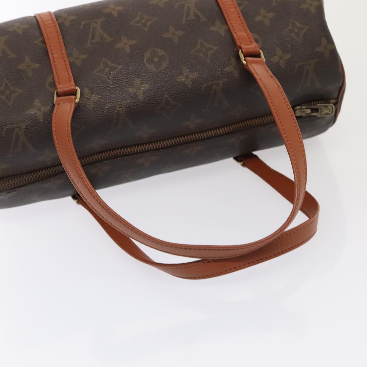 LOUIS VUITTON Monogram Papillon 30 Hand Bag M51385 LV Auth 92220