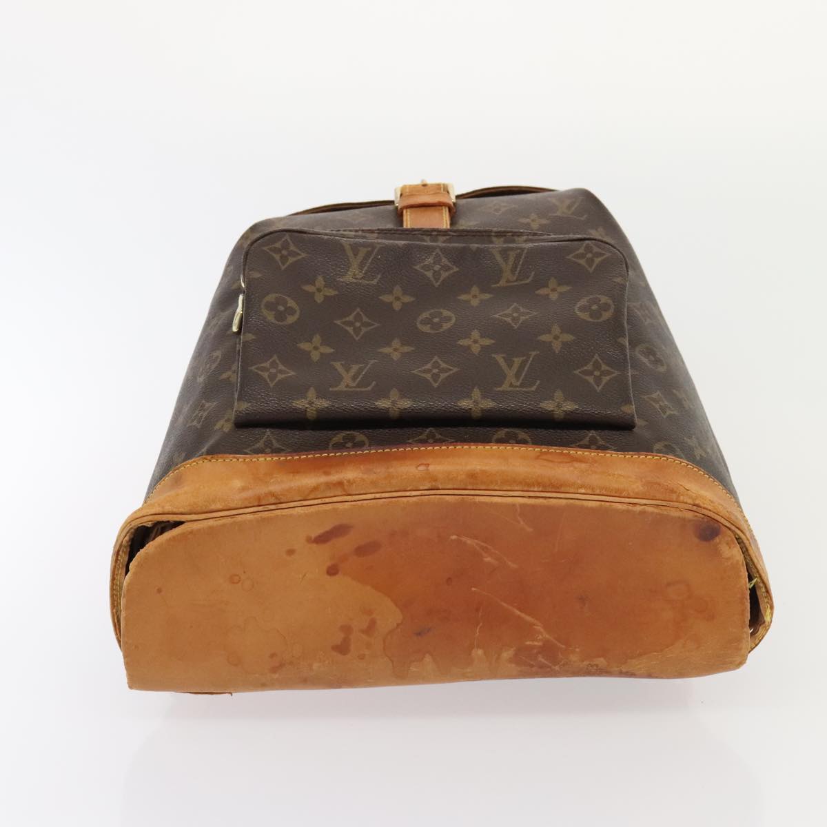 LOUIS VUITTON Monogram Montsouris GM Backpack M51135 LV Auth 92229