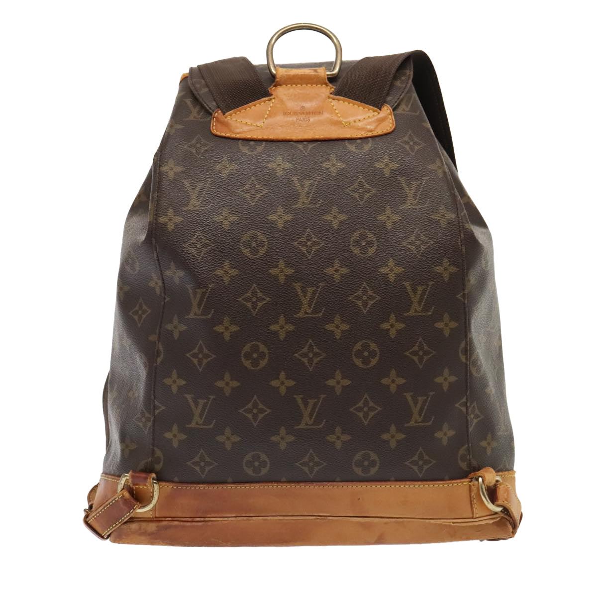 LOUIS VUITTON Monogram Montsouris GM Backpack M51135 LV Auth 92229