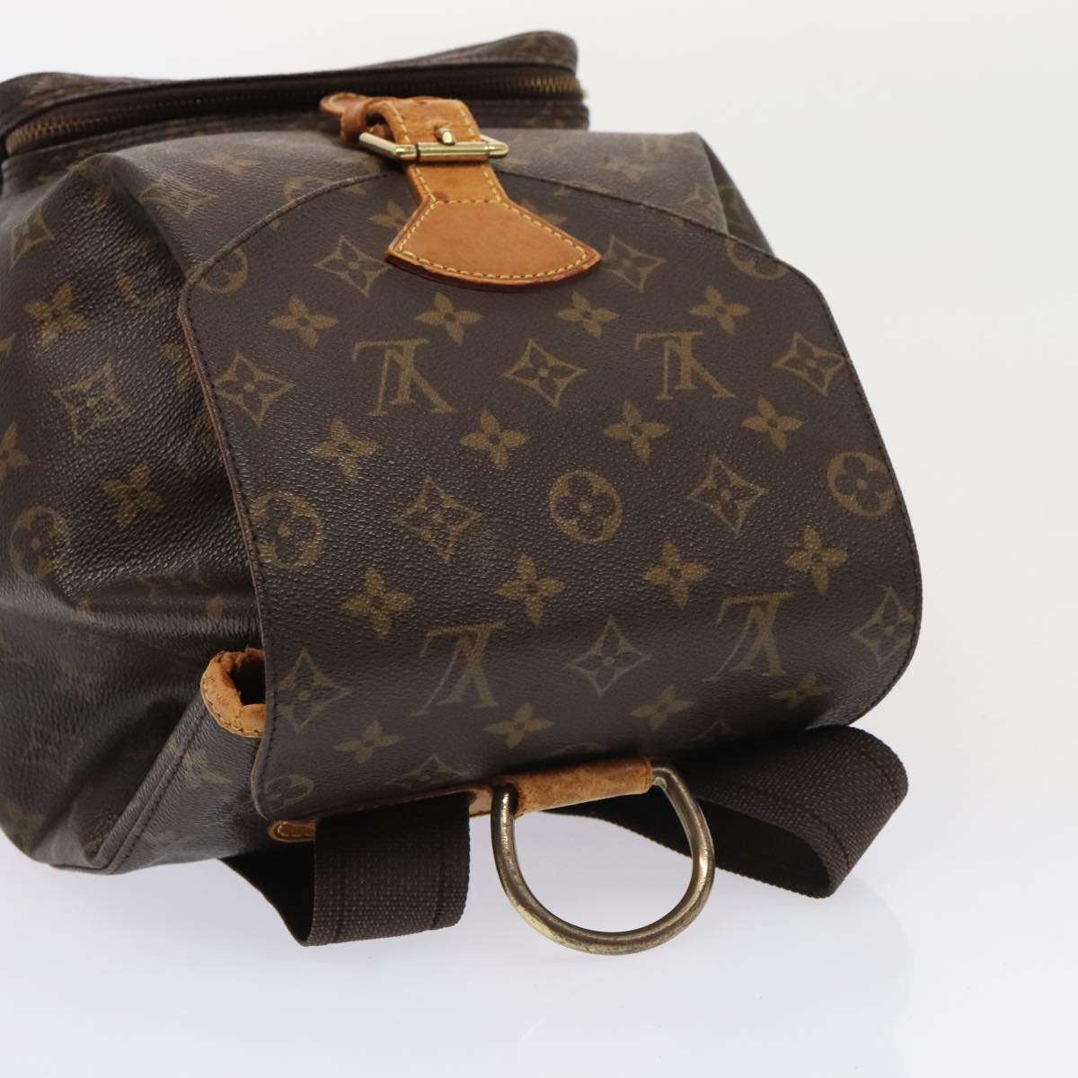 LOUIS VUITTON Monogram Montsouris GM Backpack M51135 LV Auth 92229