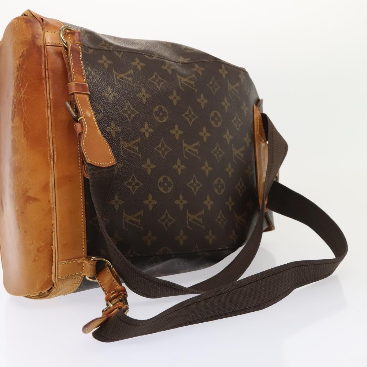 LOUIS VUITTON Monogram Montsouris GM Backpack M51135 LV Auth 92229