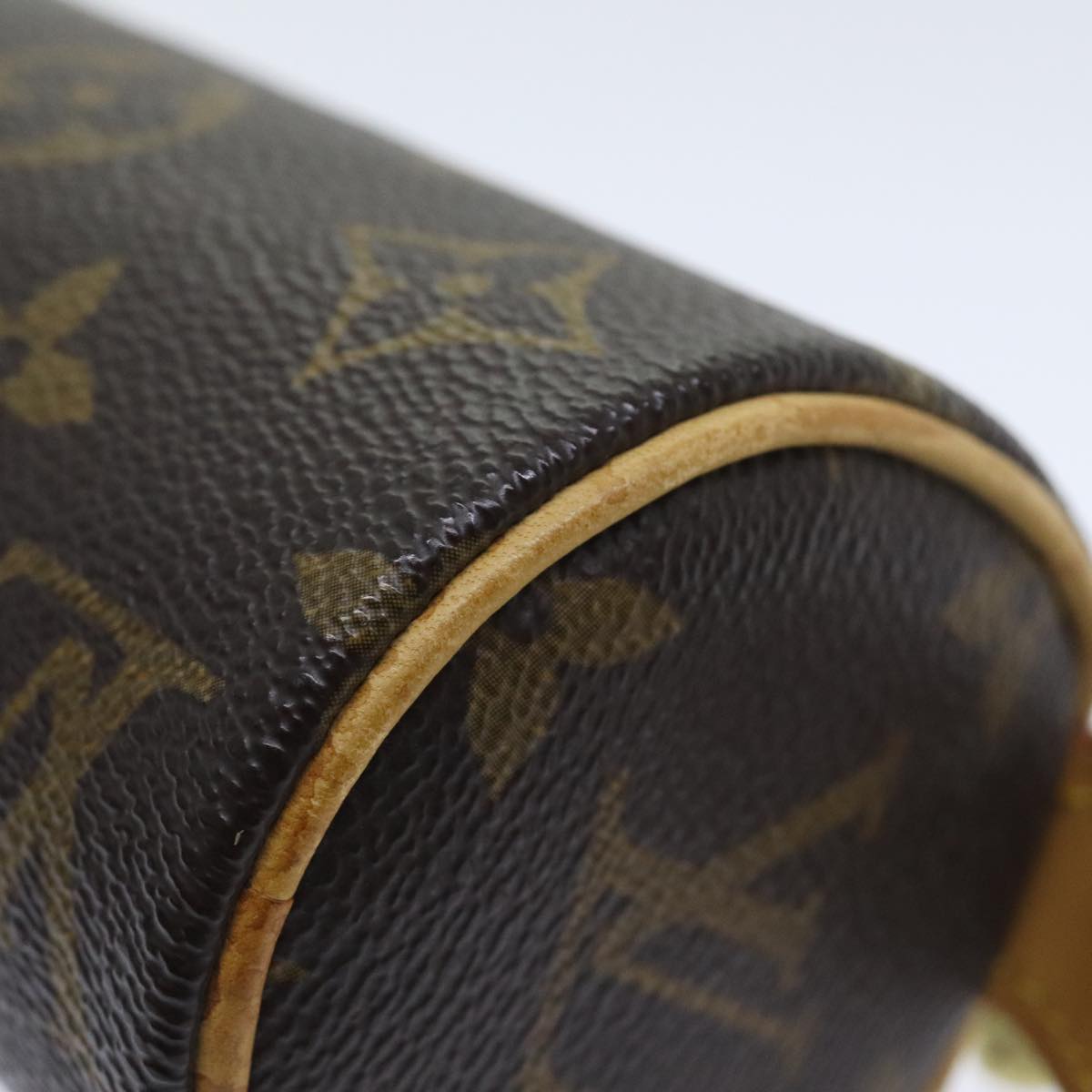 LOUIS VUITTON Monogram Trousse Rondo Pouch M47630 LV Auth 92250