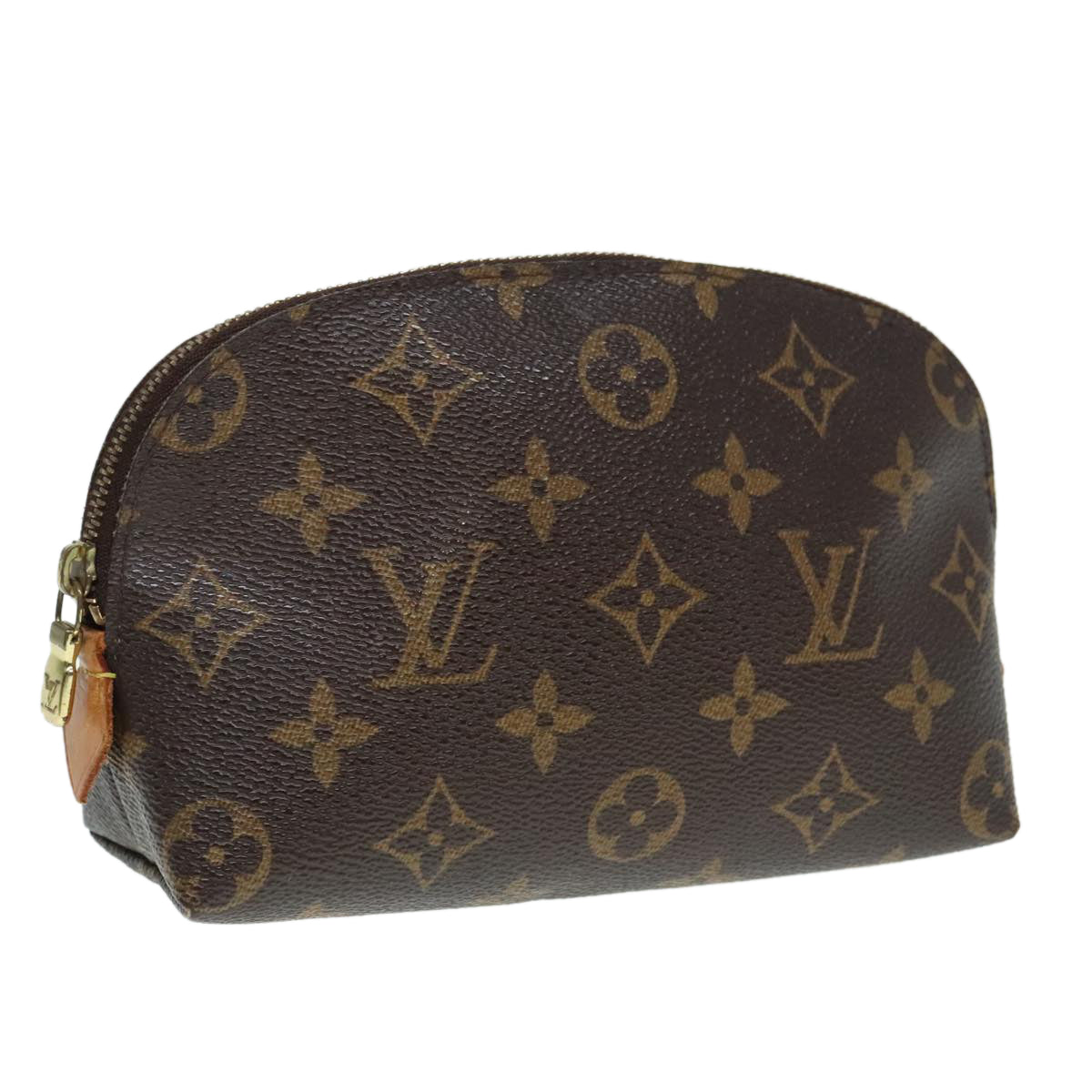 LOUIS VUITTON Monogram Pochette Cosmetic PM Cosmetic Pouch M47515 LV Auth 92260