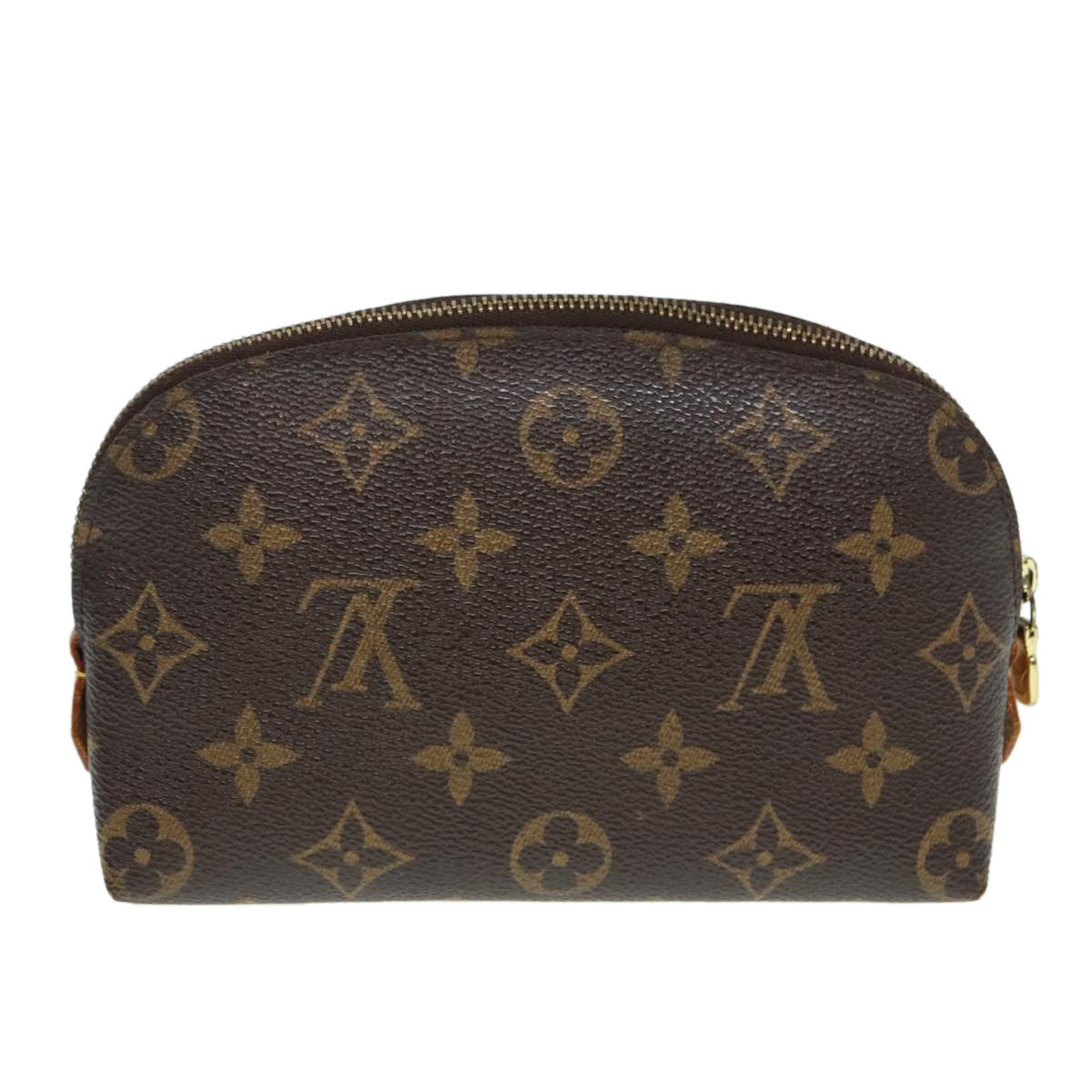 LOUIS VUITTON Monogram Pochette Cosmetic PM Cosmetic Pouch M47515 LV Auth 92260