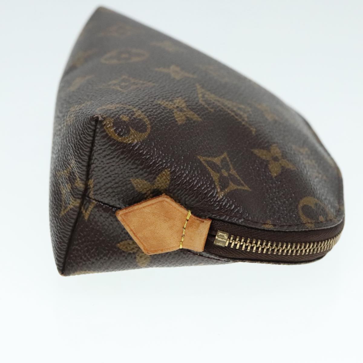 LOUIS VUITTON Monogram Pochette Cosmetic PM Cosmetic Pouch M47515 LV Auth 92260