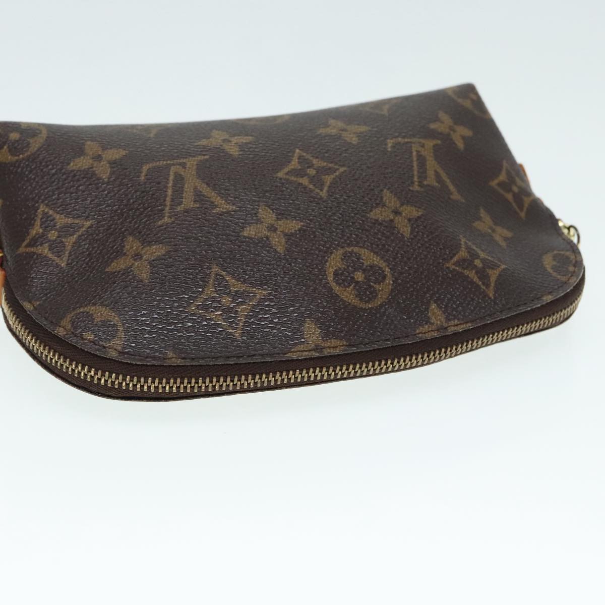 LOUIS VUITTON Monogram Pochette Cosmetic PM Cosmetic Pouch M47515 LV Auth 92260