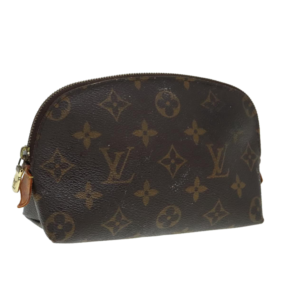 LOUIS VUITTON Monogram Pochette Cosmetic PM Cosmetic Pouch M47515 LV Auth 92265