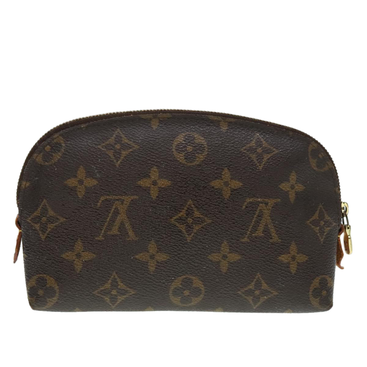 LOUIS VUITTON Monogram Pochette Cosmetic PM Cosmetic Pouch M47515 LV Auth 92265