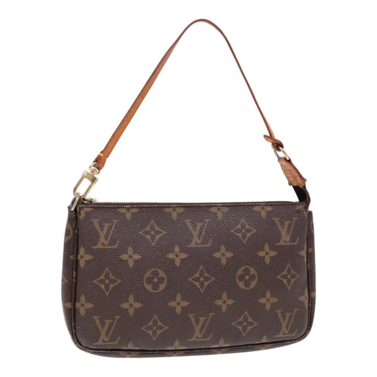 LOUIS VUITTON Monogram Pochette Accessoires Pouch M51980 LV Auth 92266