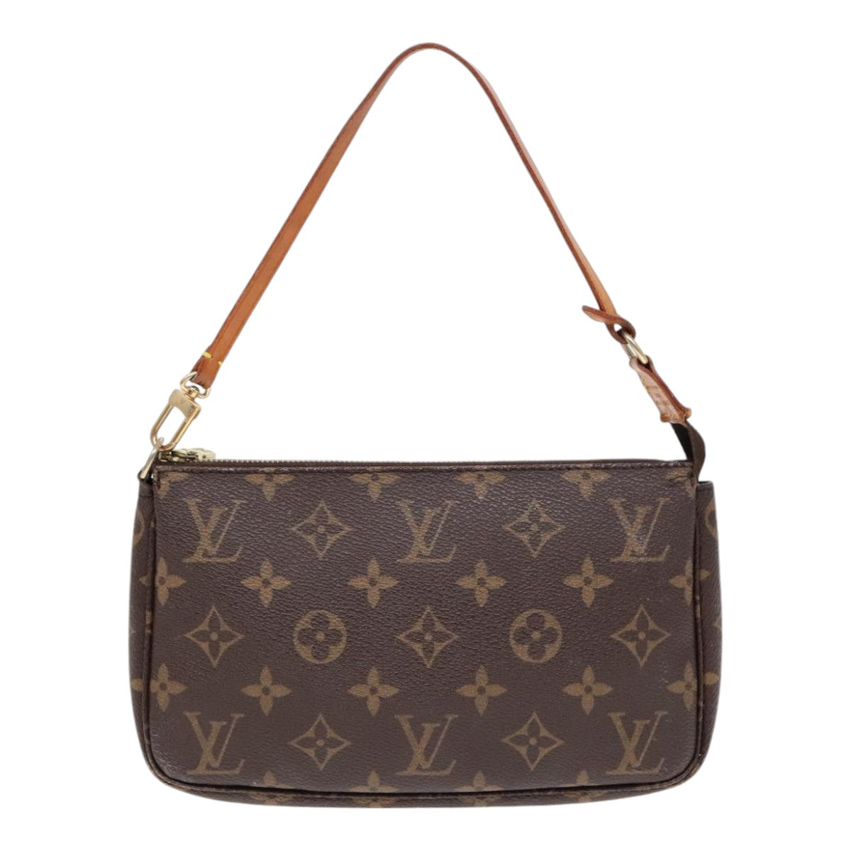 LOUIS VUITTON Monogram Pochette Accessoires Pouch M51980 LV Auth 92266