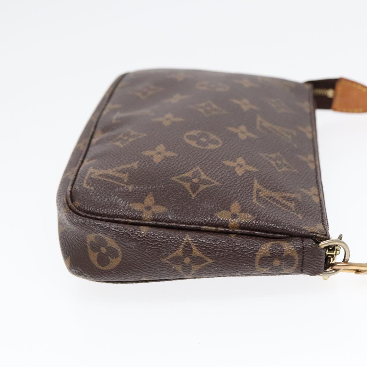 LOUIS VUITTON Monogram Pochette Accessoires Pouch M51980 LV Auth 92266