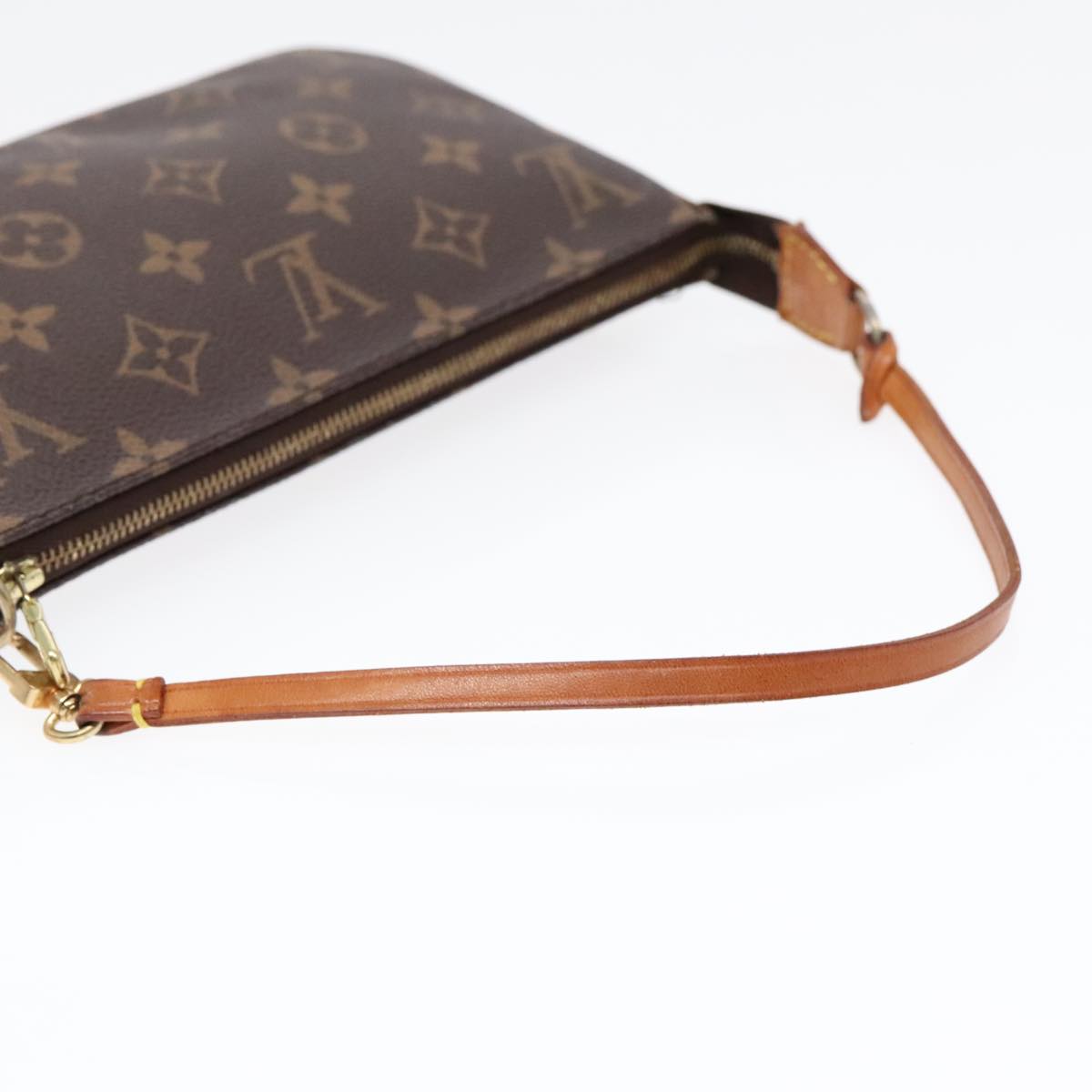 LOUIS VUITTON Monogram Pochette Accessoires Pouch M51980 LV Auth 92266