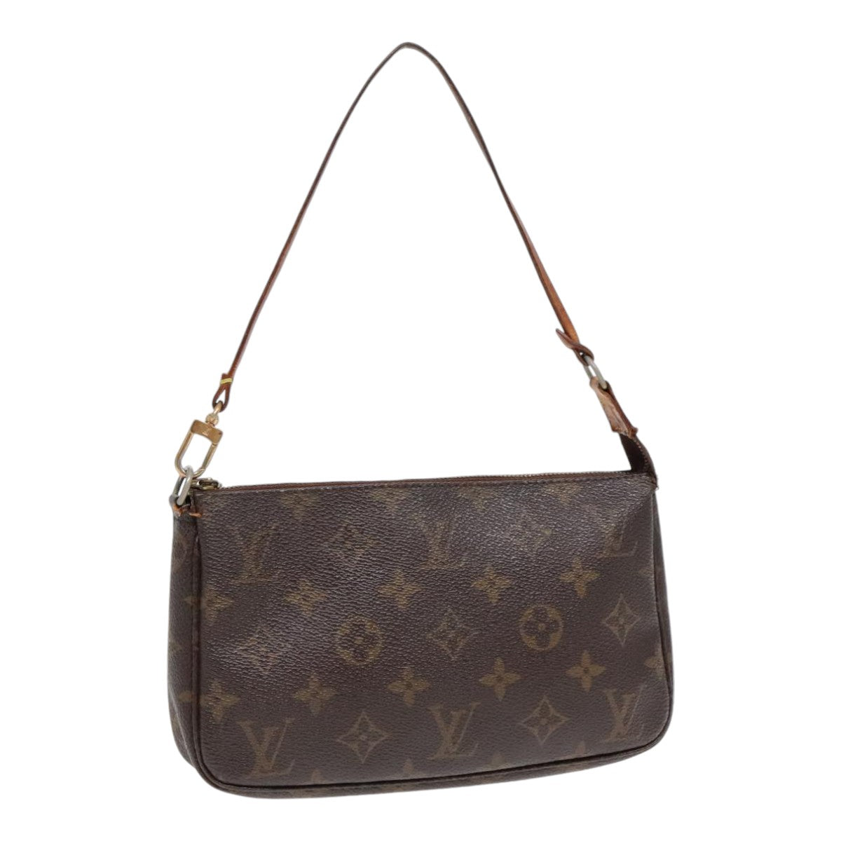 LOUIS VUITTON Monogram Pochette Accessoires Pouch M51980 LV Auth 92269