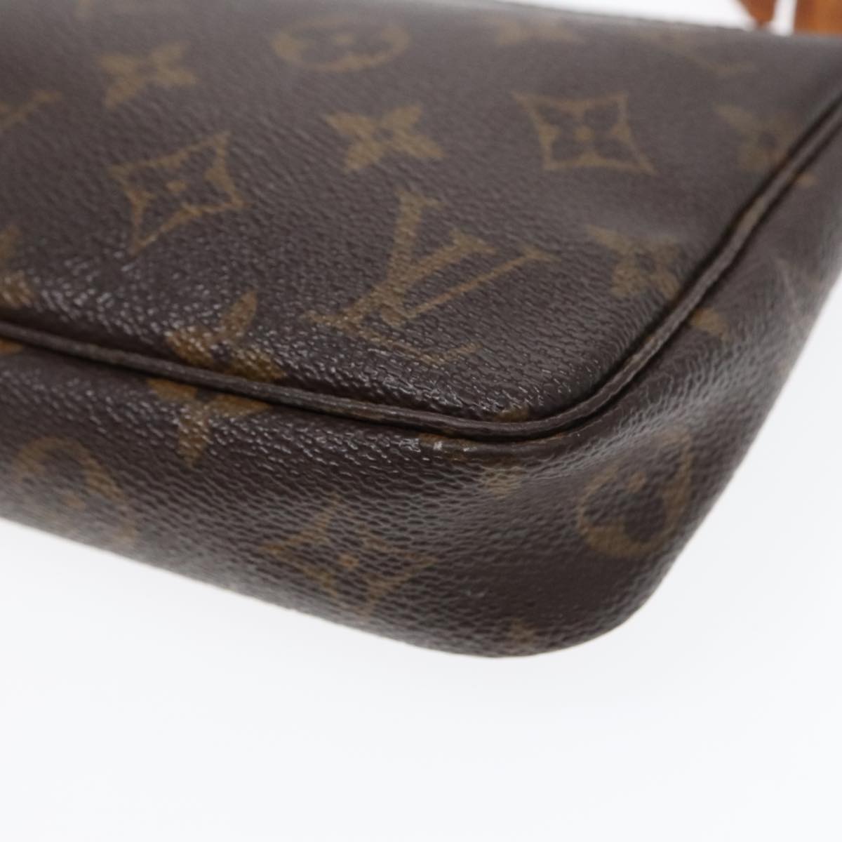 LOUIS VUITTON Monogram Pochette Accessoires Pouch M51980 LV Auth 92269