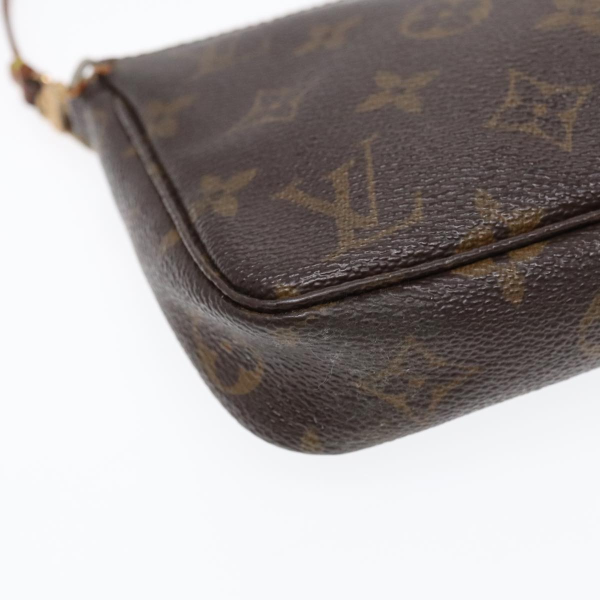 LOUIS VUITTON Monogram Pochette Accessoires Pouch M51980 LV Auth 92269