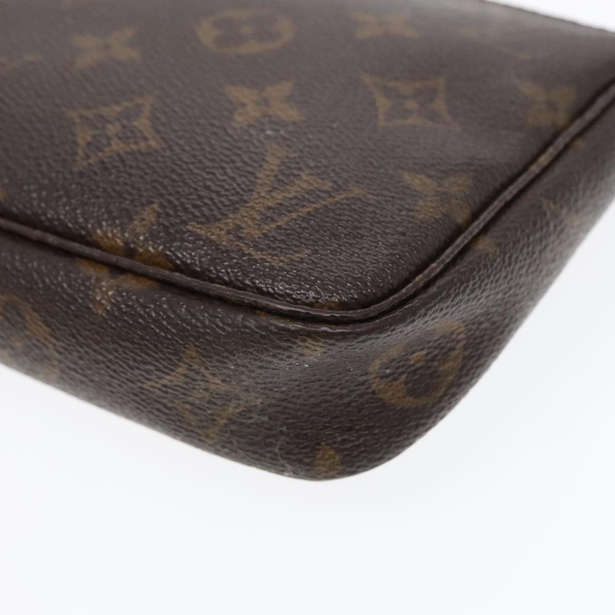 LOUIS VUITTON Monogram Pochette Accessoires Pouch M51980 LV Auth 92269