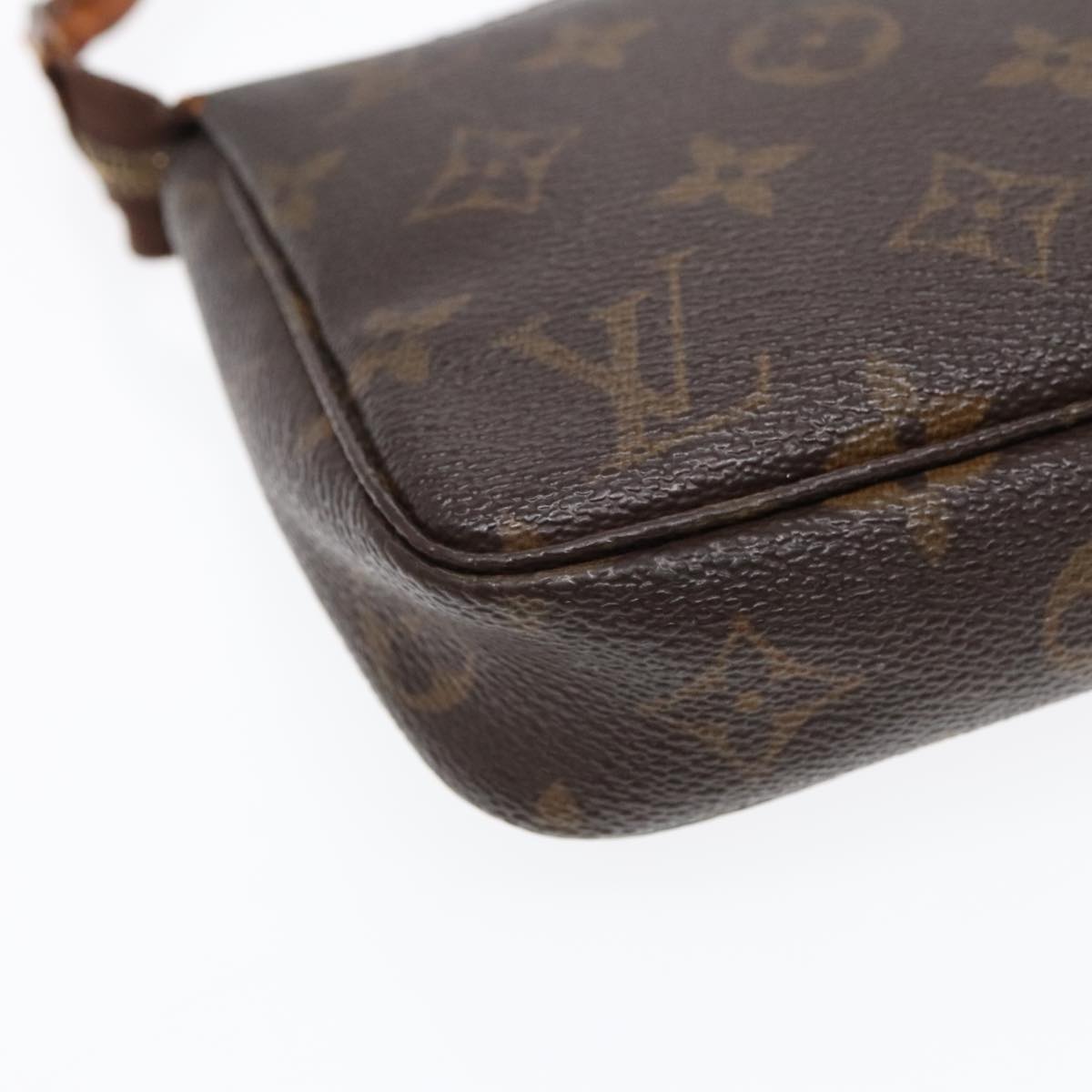 LOUIS VUITTON Monogram Pochette Accessoires Pouch M51980 LV Auth 92269