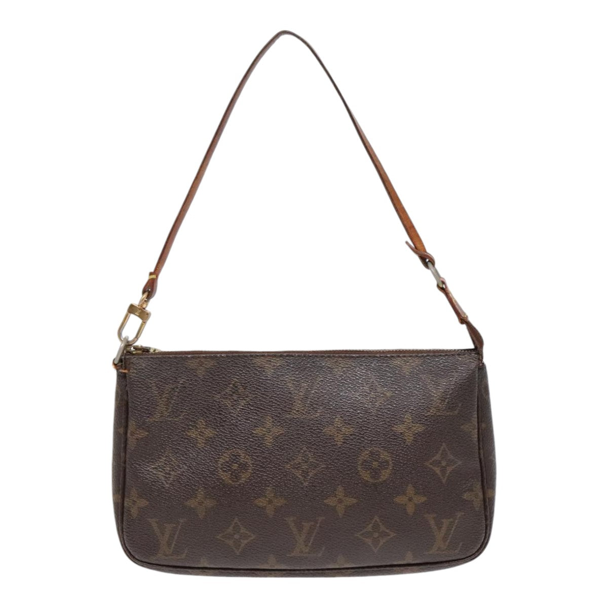 LOUIS VUITTON Monogram Pochette Accessoires Pouch M51980 LV Auth 92269