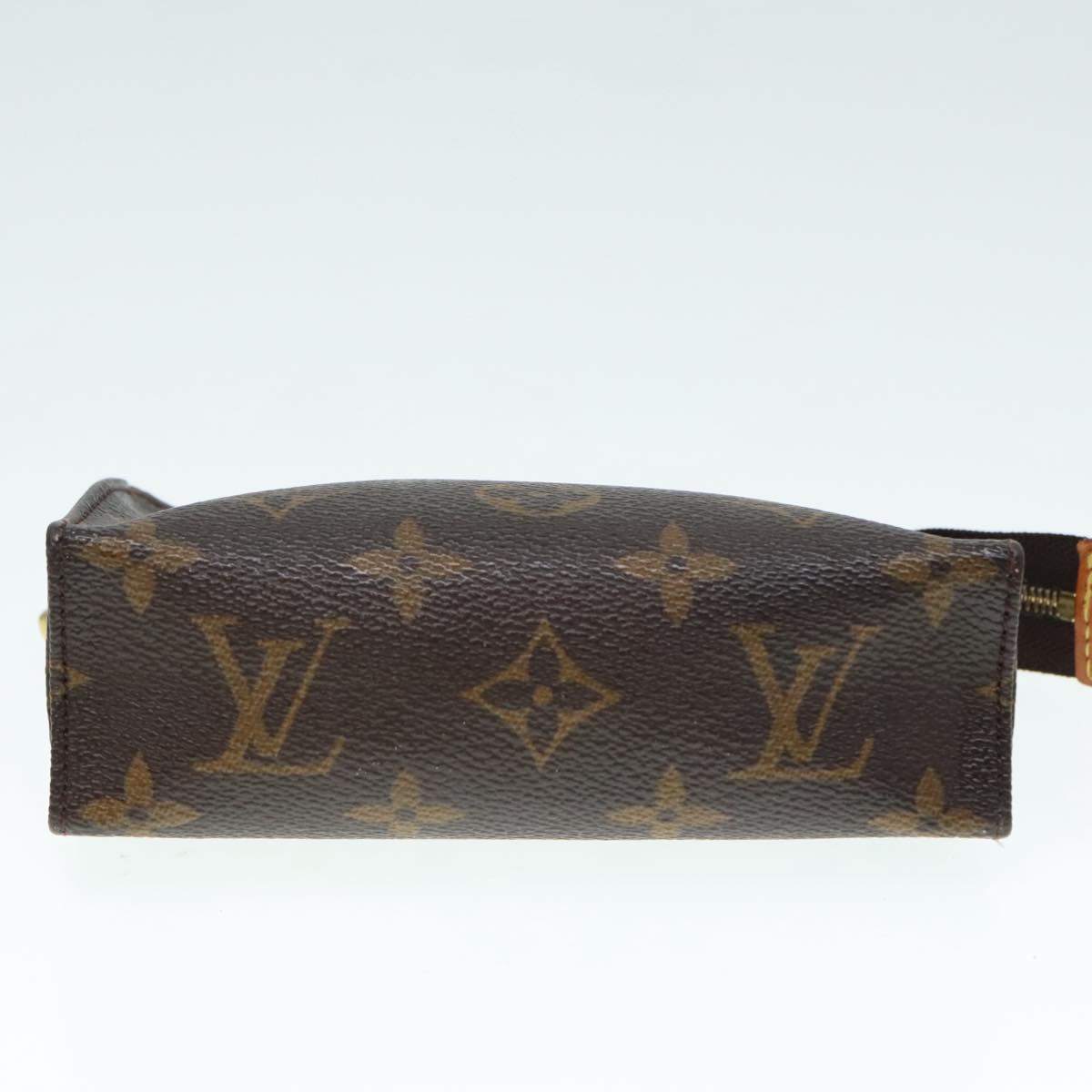 LOUIS VUITTON Monogram Poche Toilette 15 Pouch M47546 LV Auth 92272