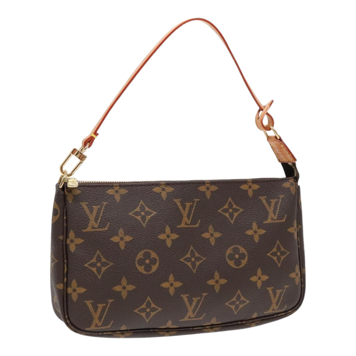 LOUIS VUITTON Monogram Pochette Accessoires Pouch M51980 LV Auth 92273