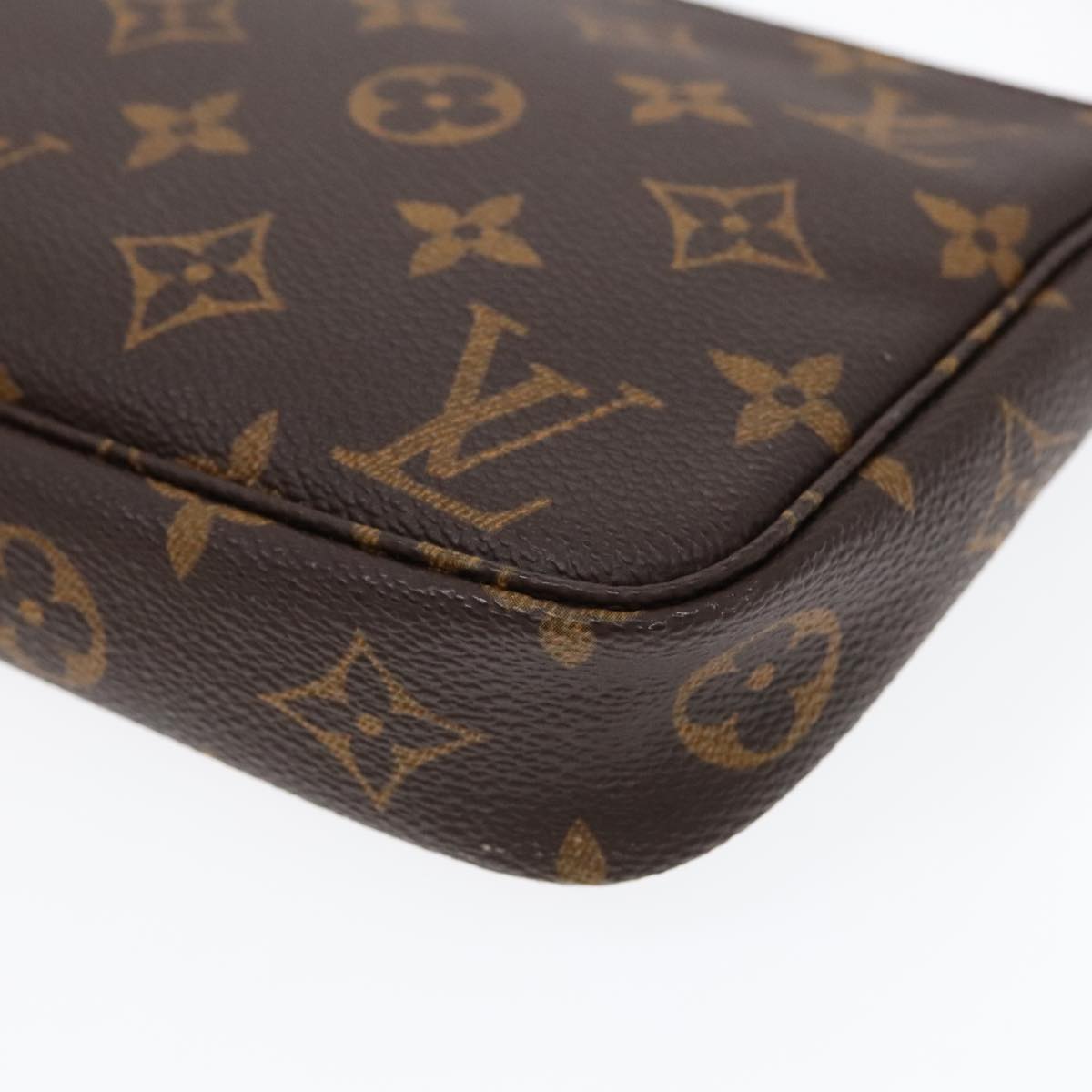 LOUIS VUITTON Monogram Pochette Accessoires Pouch M51980 LV Auth 92273