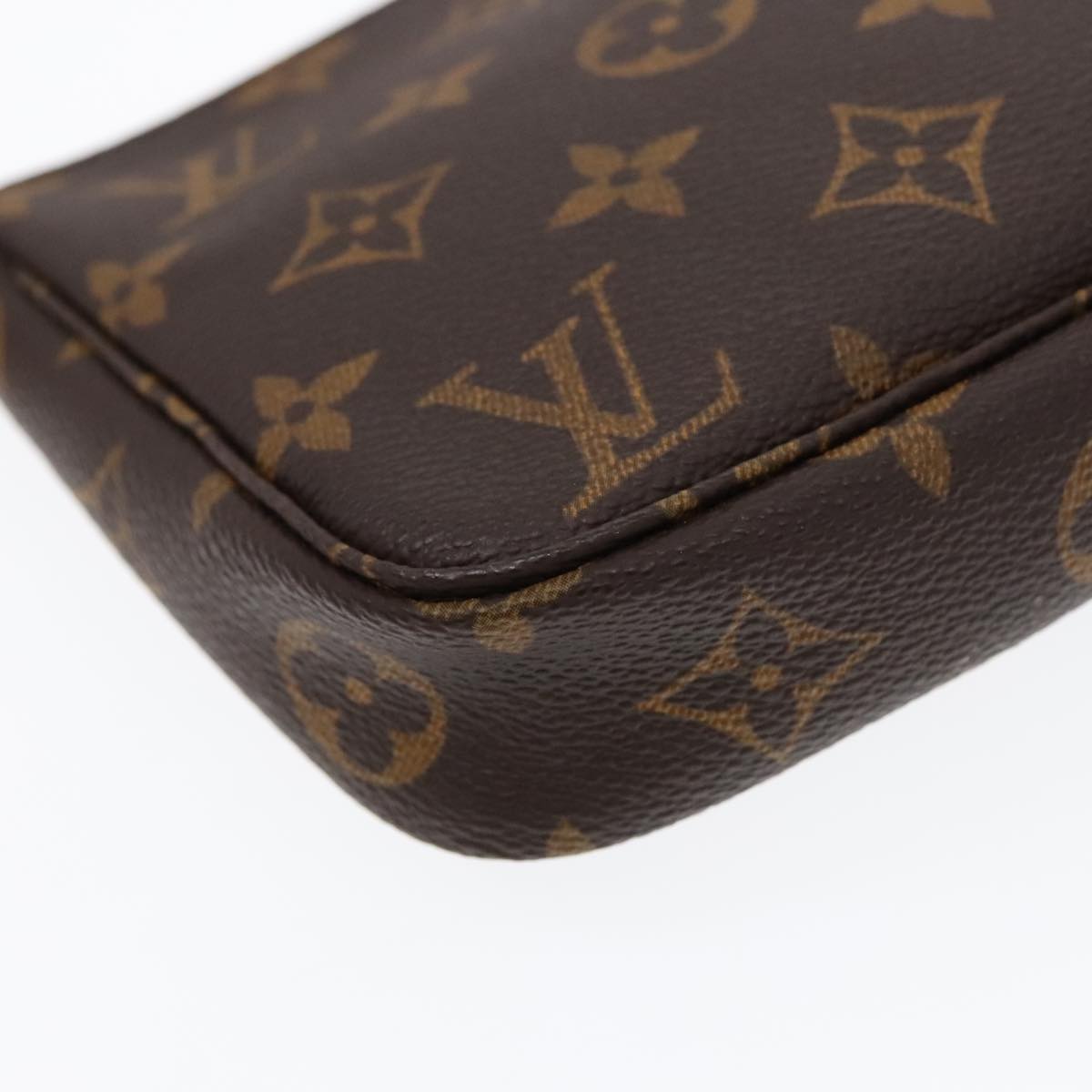 LOUIS VUITTON Monogram Pochette Accessoires Pouch M51980 LV Auth 92273