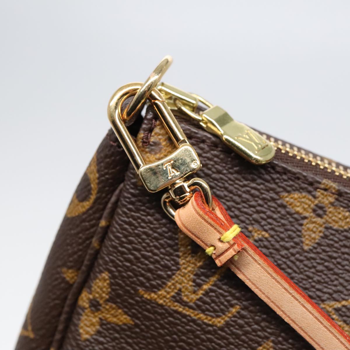 LOUIS VUITTON Monogram Pochette Accessoires Pouch M51980 LV Auth 92273